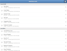 Tablet Screenshot of linux-noob.com